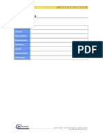 Session Agenda Template for Planning Activities