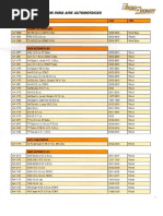 Isuzu Diesel Parts Reference List | PDF | Commercial Vehicles