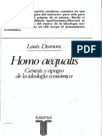 Homo Aequalis. Génesis y Apogeo de La Ideología Económica - Louis Dumont (V3)