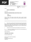 Format Surat Rasmi Kurangkan Kadar Saman
