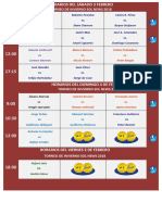 Horarios 2-3-4 Febrero 2018