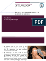 Efecto Del Láser de Luz Pulsada en Pacientes Con Síndrome de Ojo Seco