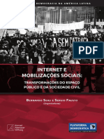 Internet e Mobilizacoes Sociais Transformacoes Do Espaco Publico e Da Sociedade Civil