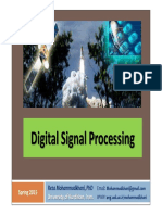 Digital Signal Processing: University of Kurdistan, Iran. Spring 2015