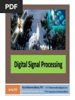 Digital Signal Processing: University of Kurdistan, Iran. Spring 2015