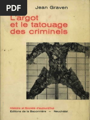 Argot Ciriminel Criminologie Lexique