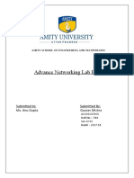 Advance Networking Lab File