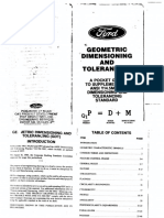 Ford Geometric Dimensioning and Tolerancing Pocket Guide
