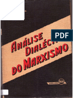 Mario Ferreira Dos Santos Analise Dialetica Do Marxismo PDF