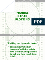 Manual radar plotting techniques
