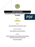 Kertas Kerja Ukhwah Menuju Syurga