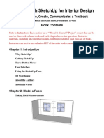 Modeling With Sketchup For Interior Design: Conceptualize, Create, Communicate: A Textbook