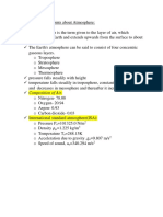 5 Quick Reference Points About Atmosphere