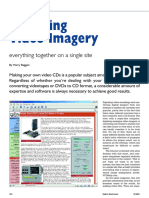 Digitising Video Imagery: Everything Together On A Single Site