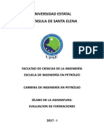 Evaluacion de Formaciones - Sadi Iturralde