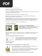 Cesped del jardín