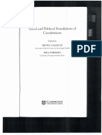 Galligan, Danis & Versteeg, Mila - theoreticalPerspectivesOnTheSocial&PoliticalFoundationsOfConstitutions