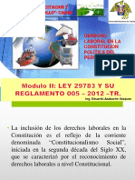 Derechos Laborales en La Constitución