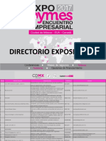 Directorio Expopymes 2017