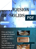 Conversion of Solids