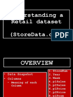 Understanding a Sample Retail Dataset