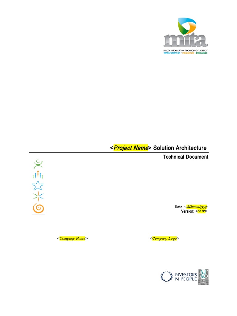 Solution Architecture SDD | PDF | World Wide Web | Internet & Web