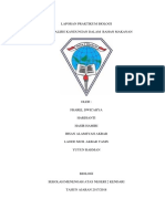 Laporan Praktikum Biologi