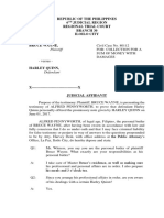 Philippines Judicial Affidavit Collection Case