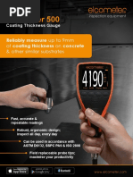 Kit - 500 Coating Thickness Gauge