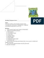 Plant Cell Project Directions