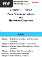 Chapter 1 Part A: Data Communications and Networks Overview