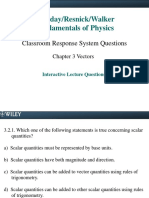 Halliday/Resnick/Walker Fundamentals of Physics: Classroom Response System Questions