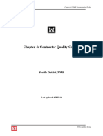 Chapter 4 - Contractor Quality Control