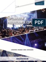 Diplomado Producción de Espectáculos PDF