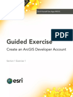 Guided Exercise: Create An Arcgis Developer Account