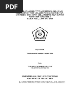 Download Peningkatan Kreativitas Writing Skill Pada Explanation Text Melalui Penggunaan Tayangan Video Bagi Siswa Kelas Xii Ipa1 by nellamubarok SN370321983 doc pdf