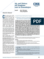 Frequency, Severity, and Distress of Dialysis-Related Symptoms Reported by Patients On Hemodialysis