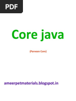 Core Java Parveen PDF