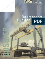 Dossier - Du Transport À Logistique