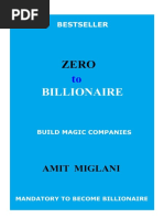 Zero To Billionaire
