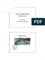 Topic 11 Papermaking Introduction Lecture