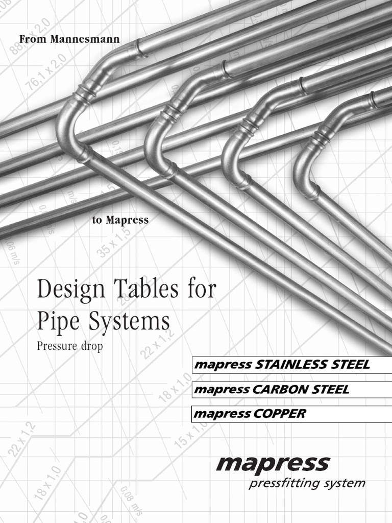 DesignTable For PipeSys - Pressure Drop PDF | PDF | Pipe (Fluid ...