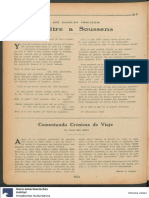 Becher, Emilio, Epitre A Soussens, en La Nota 291, 11 Marzo 1921