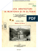 Ghika-Budesti Nicolae - Arhitectura Religioasa in Muntenia Si Oltenia in Secolul XVII
