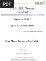 How China Became Capitalist