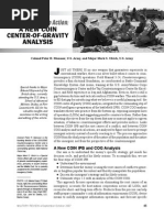 Center of Gravity Analysis Methods | PDF | System | Military Intelligence