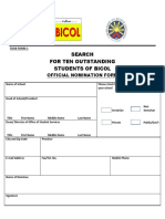 TOSB Form 1 (Revised)