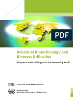 Industrial Biotechnology and Biomass Utilization
