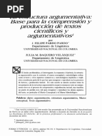 PARDO J, VAQUERO J - La Estructura Argumentativa (2000)