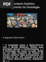Contexto Historico Sociologia